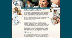 Desktop Screenshot of garrett-insurance.com